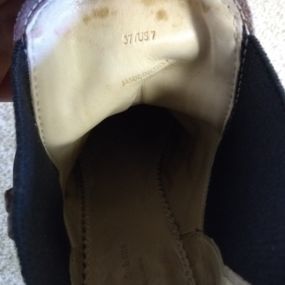 Rag & Bone Patina Brown Suede Leather Ankle Boots - Picture 3 of 6